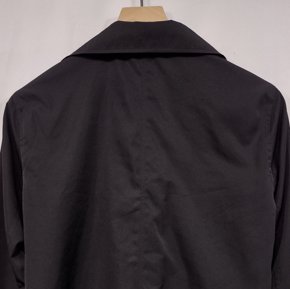 Nine West Motorcycle Style Jacket Womens XS Black Boho Retro Grunge Rockabilly - Picture 7 of 10